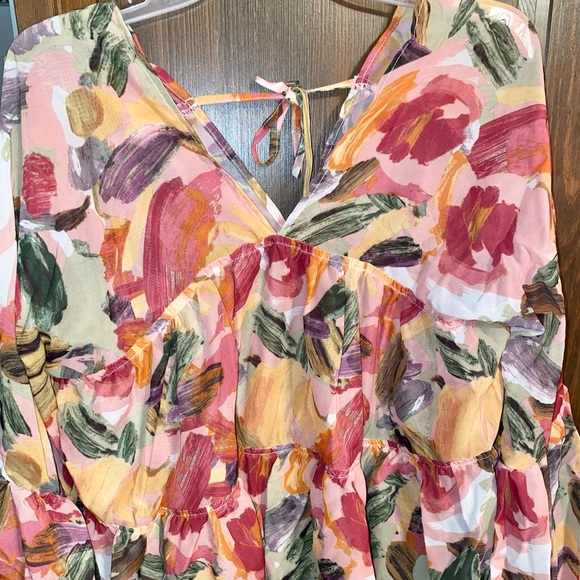 Shein multicolor blouse - Picture 2 of 3